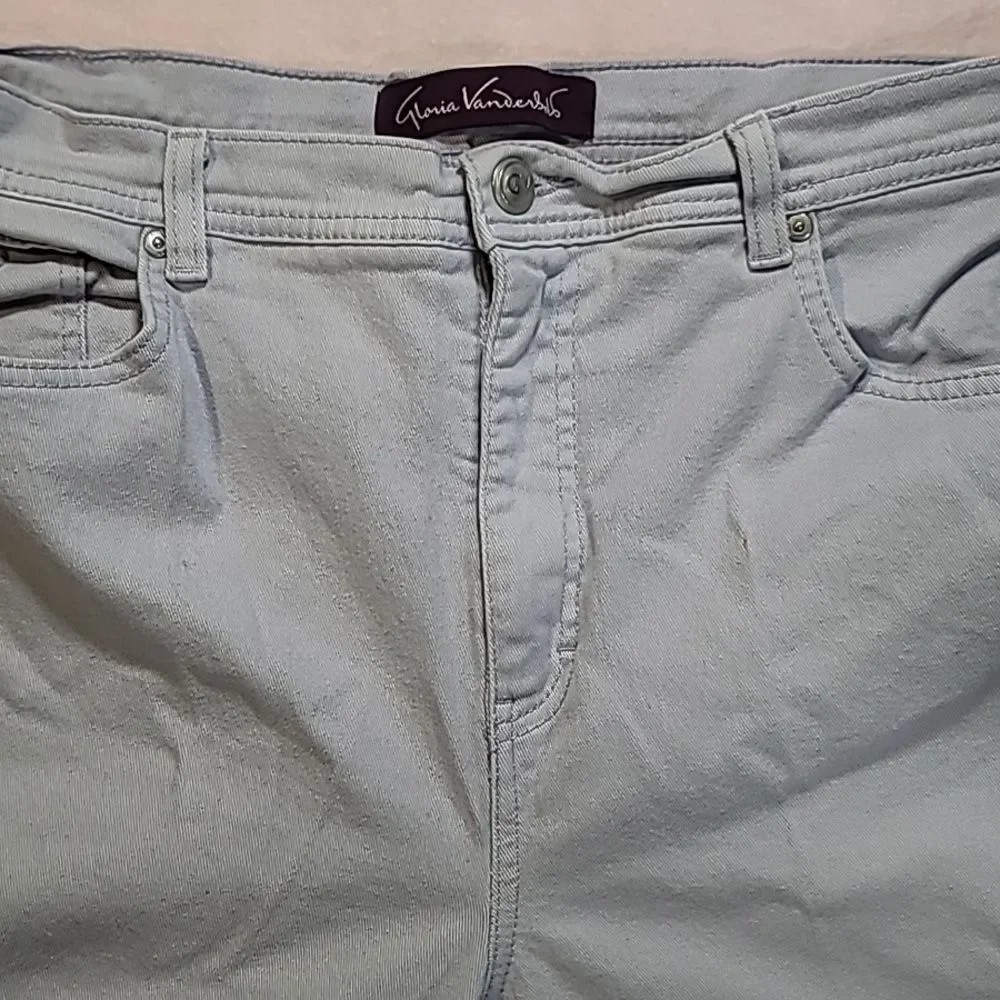 0810. 💜Nearly NEW ~ Lavendar 💜 ~ Gloria Vanderbilt Jeans ~ 16